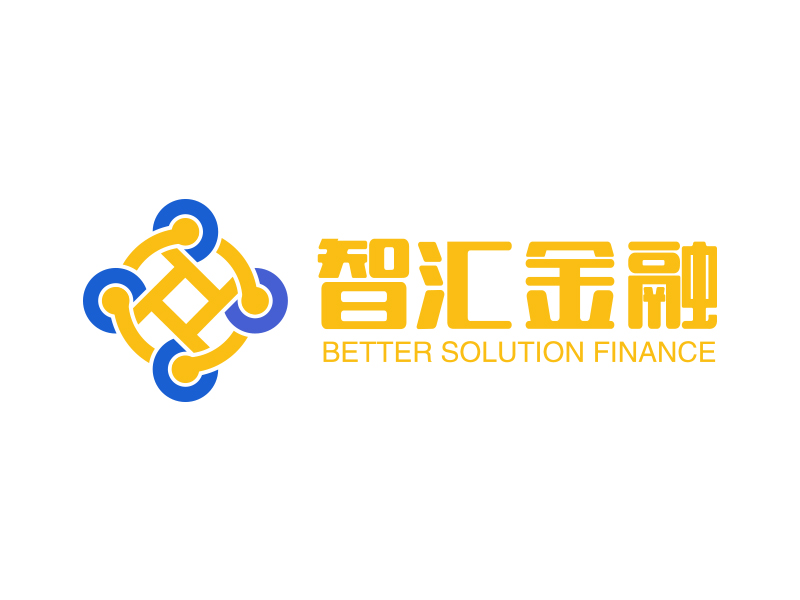 庄胥超的智汇金融 better solution financelogo设计