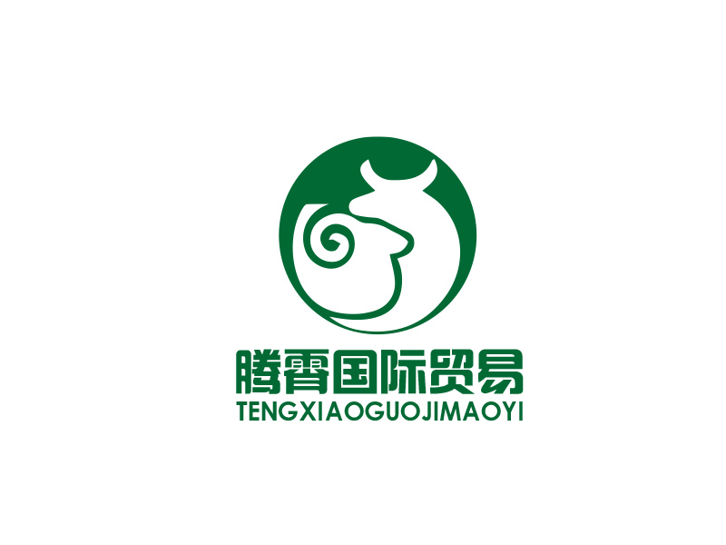 秦光华的大连腾霄国际贸易有限公司logo设计