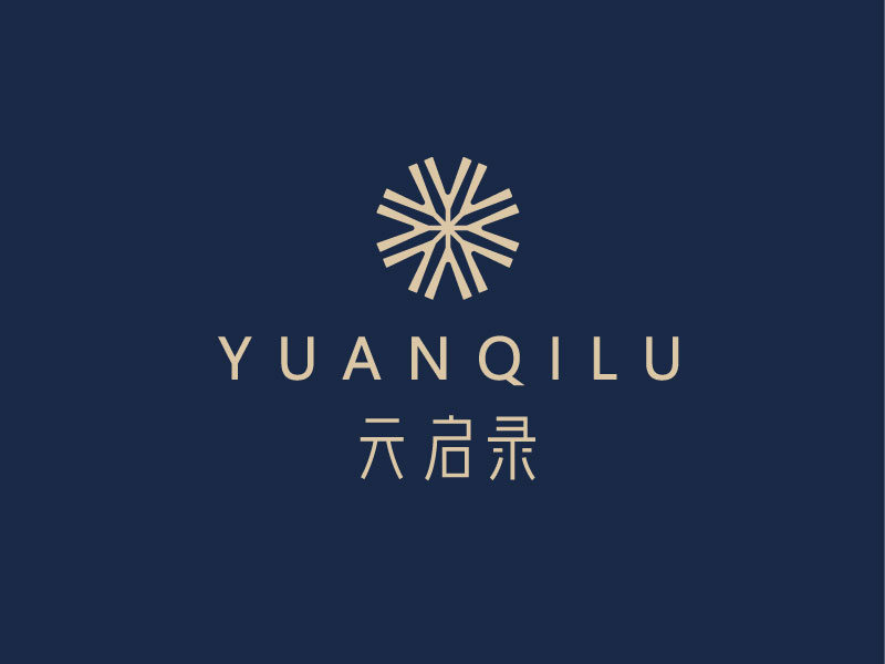 董术园的元启录YUANQILUlogo设计