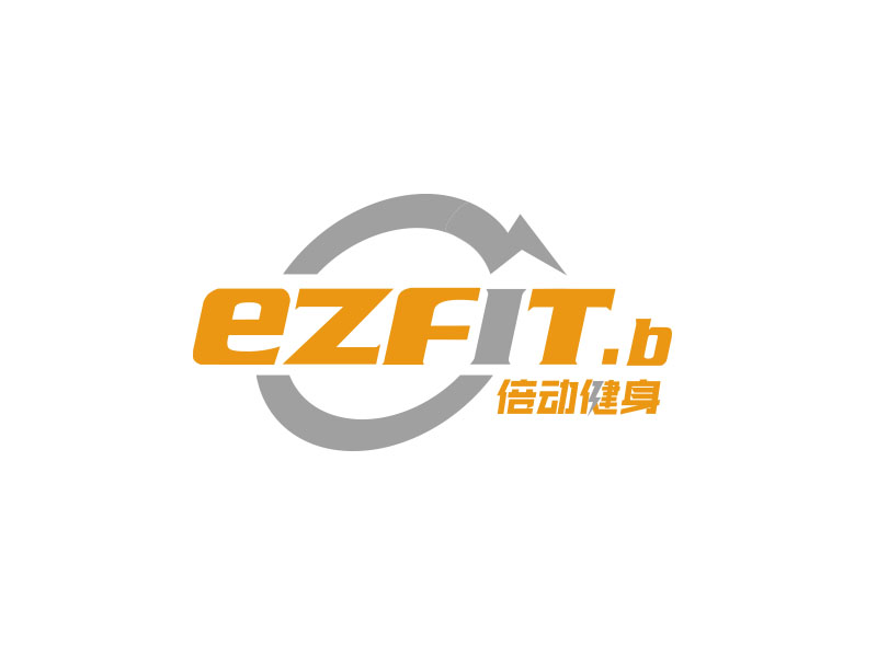朱红娟的EZFIT.b 倍动健身logo设计