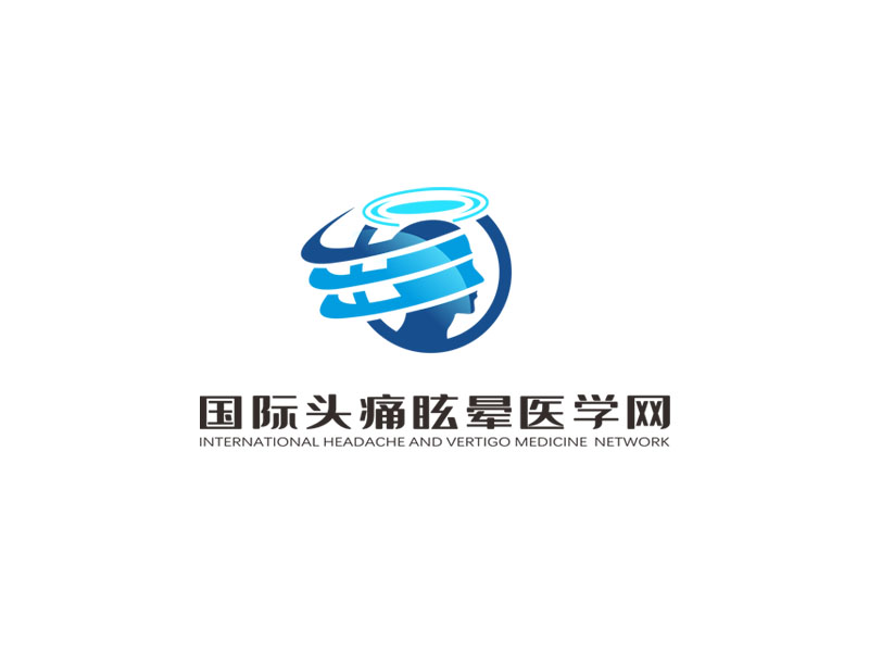 郭庆忠的“国际头痛眩晕医学网”字体设计logo设计