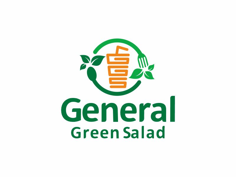 何嘉健的General Green Saladlogo设计