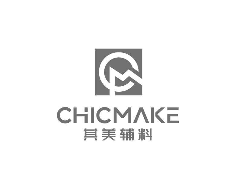 张俊的其美辅料CHICMAKElogo设计