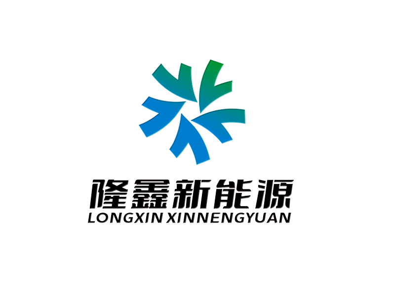 李杰的隆鑫新能源logo设计