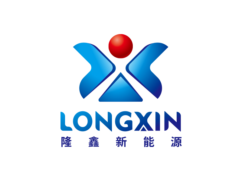 邓金明的隆鑫新能源logo设计