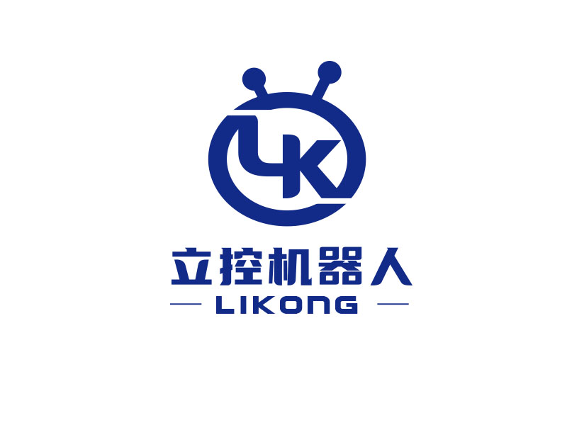 朱红娟的立控机器人logo设计