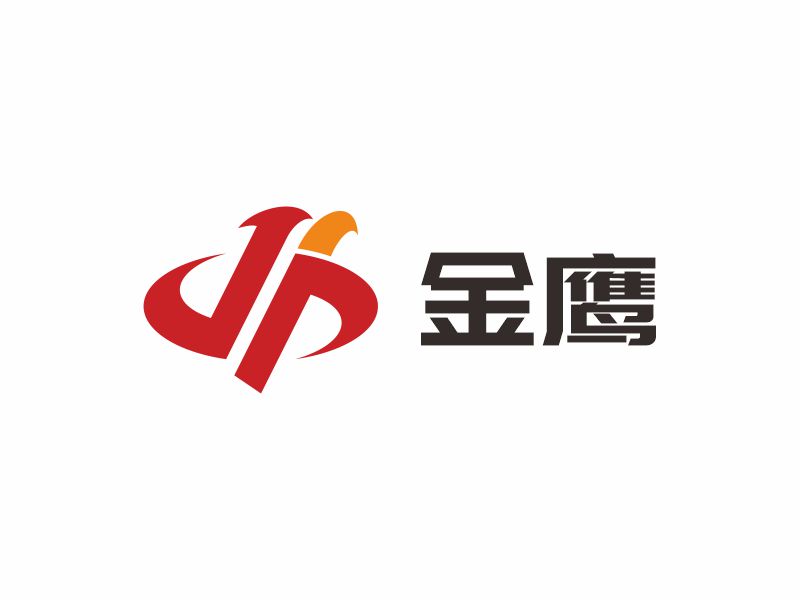 何嘉健的JP+图形金鹏或金鹰logo设计