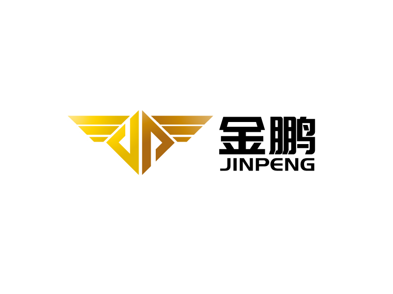 张俊的JP+图形金鹏或金鹰logo设计