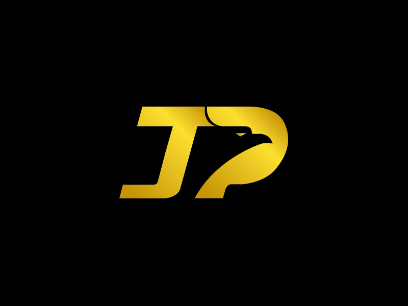 宋从尧的JP+图形金鹏或金鹰logo设计