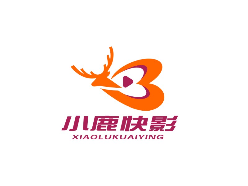 姜彦海的小鹿快影logo设计