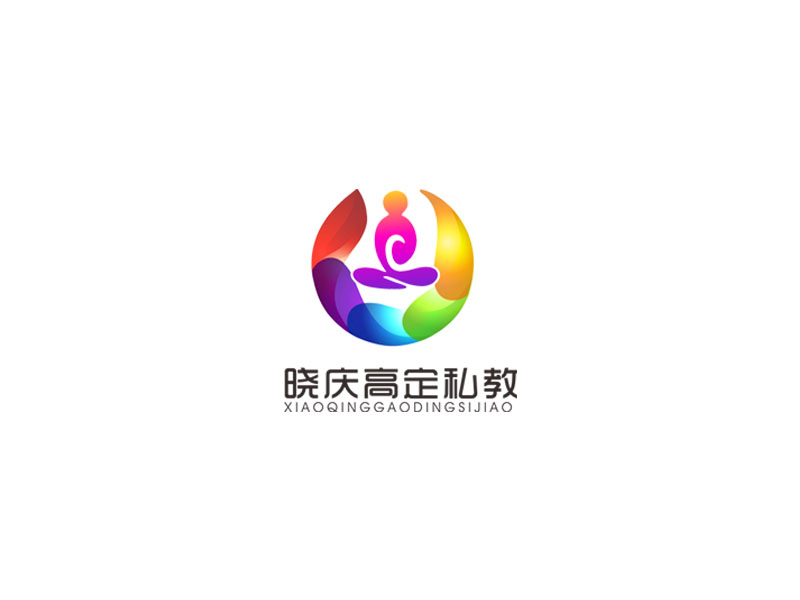 郭庆忠的晓庆高定私教logo设计