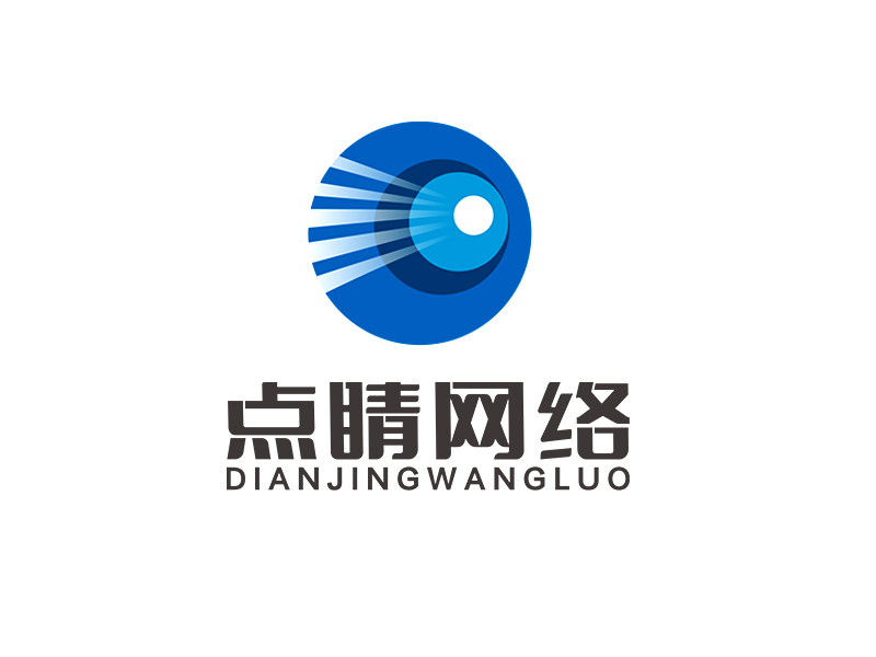 李杰的甘肃点睛网络科技有限公司logo设计