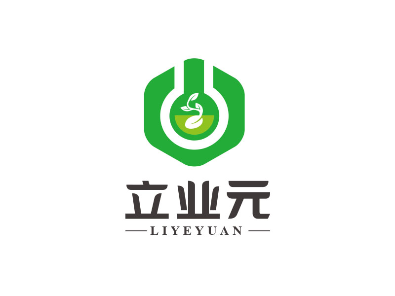 朱红娟的立业元logo设计