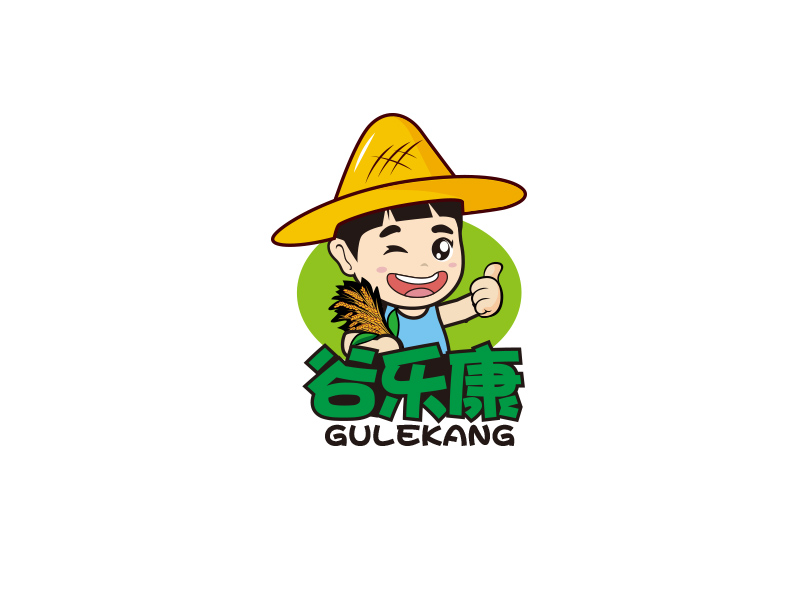 谷乐康logo设计