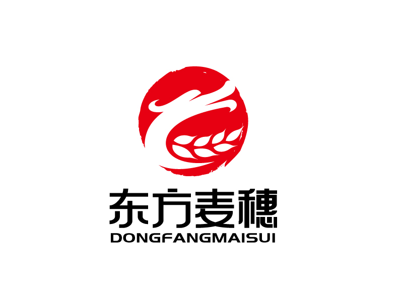 张俊的白酒品牌,东方麦穗logo设计