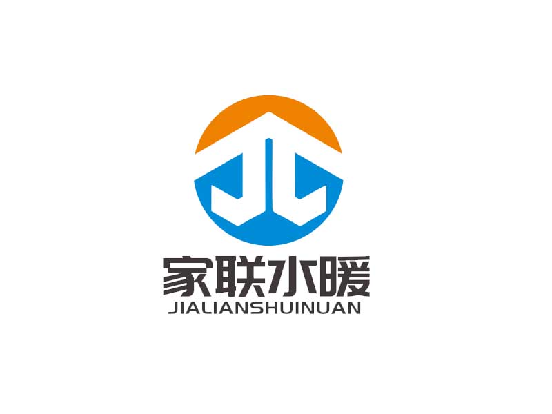 王新宇的家联水暖logo设计