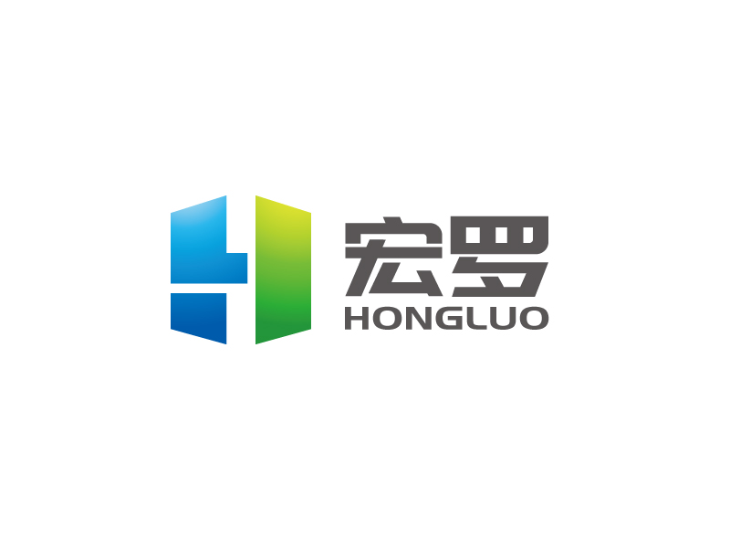 张俊的宏罗/上海宏罗建设科技有限公司logo设计