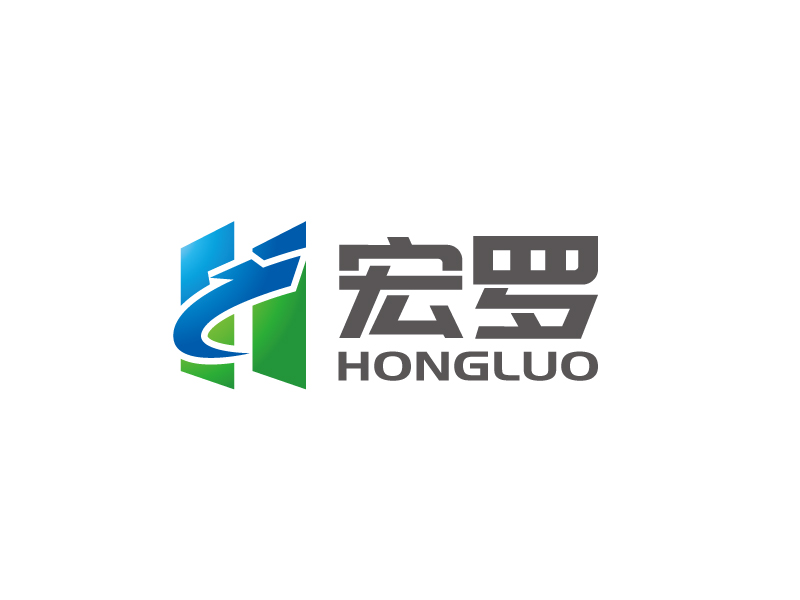 张俊的宏罗/上海宏罗建设科技有限公司logo设计