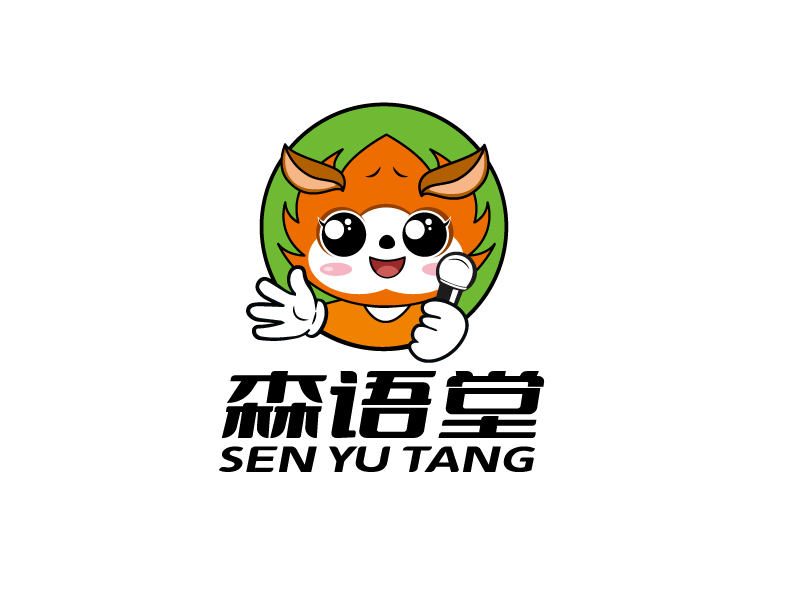 李胜利的森语堂logo设计