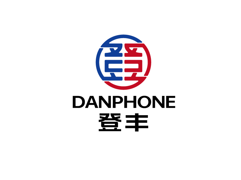 唐国强的登丰logo设计