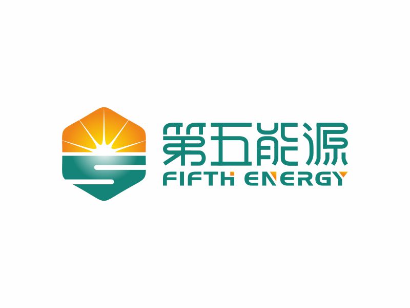 何嘉健的第五能源logo设计