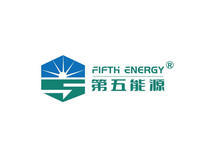 朱红娟的第五能源logo设计