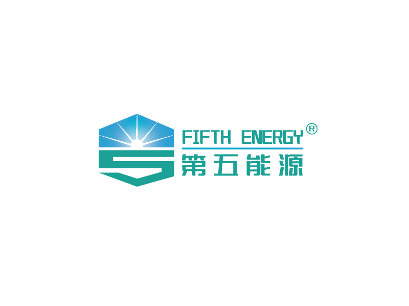 于伟光的第五能源logo设计