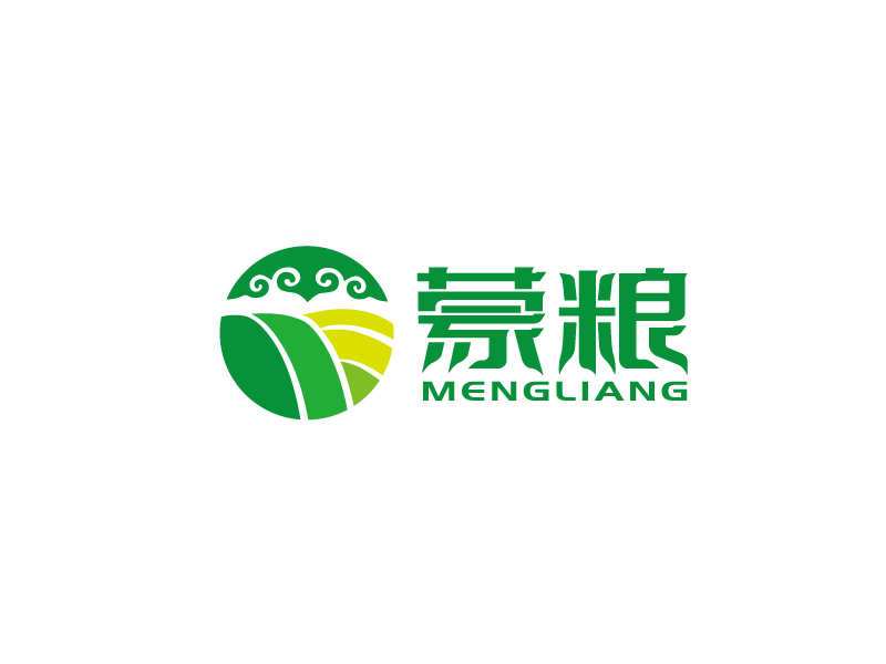 张俊的蒙粮logo设计