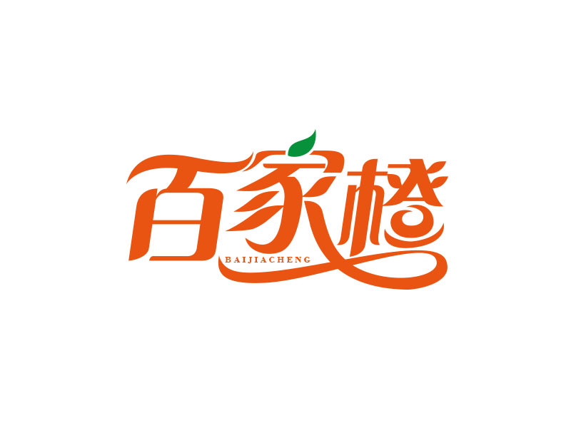 百家橙LOGO设计 - LOGO123