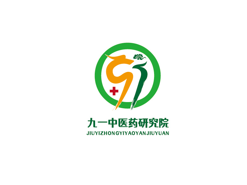 李宁的九一中医药研究院logo设计