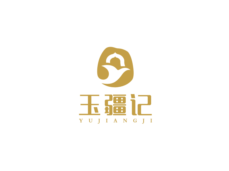 马丞的玉疆记logo设计