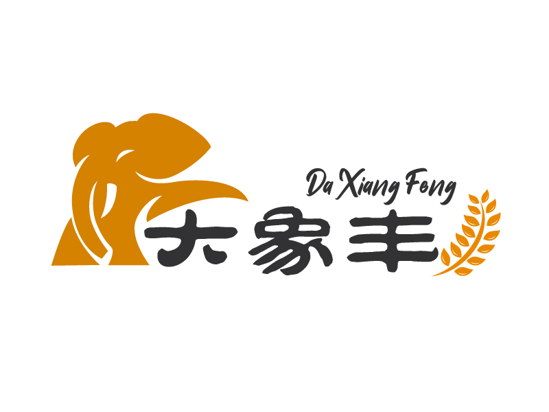 晓熹的大象丰logo设计