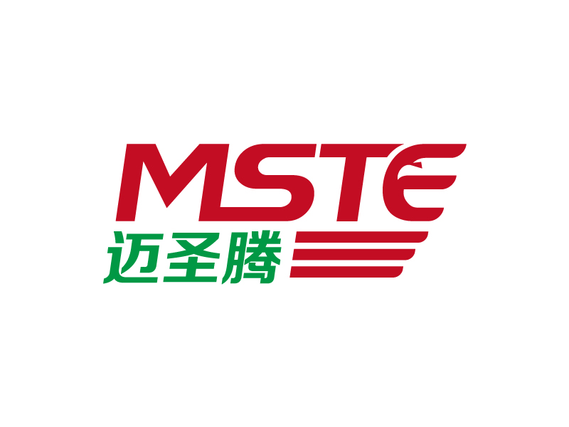 叶美宝的MSTE 迈圣腾logo设计