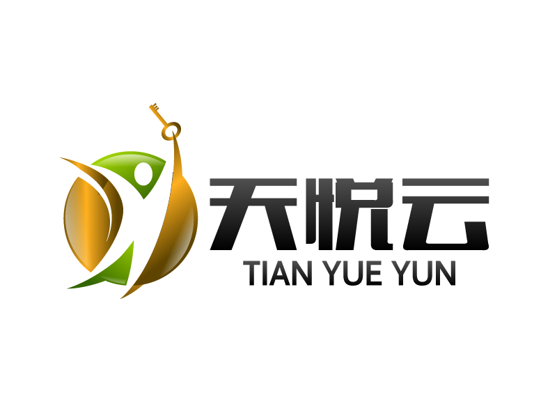 晓熹的天悦云logo设计