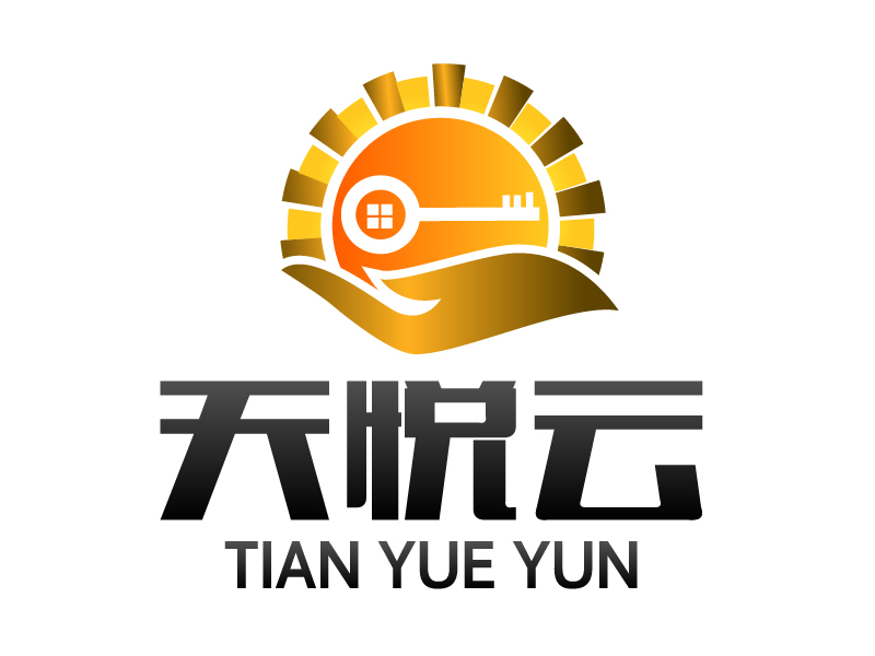 晓熹的天悦云logo设计