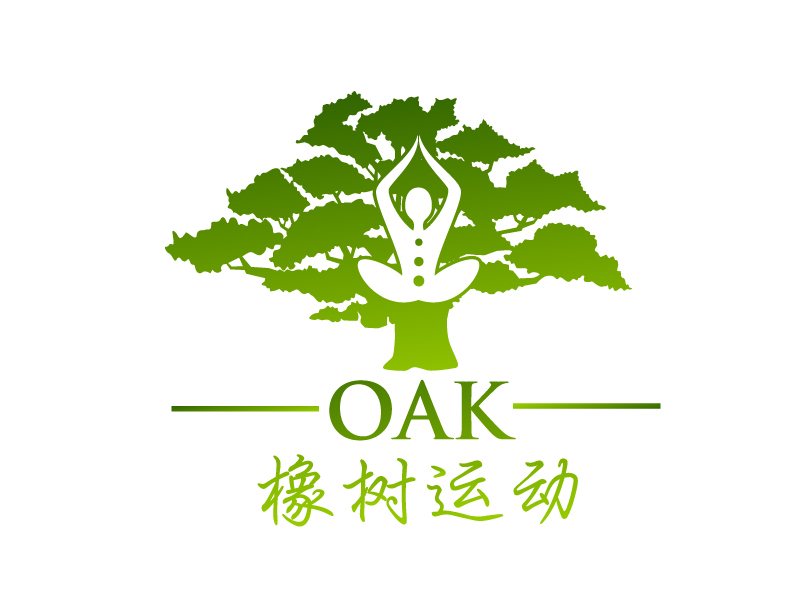 晓熹的OAK 橡树运动logo设计
