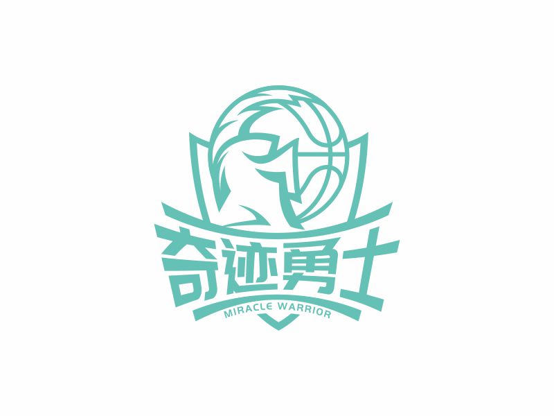 何嘉健的奇迹勇士logo设计