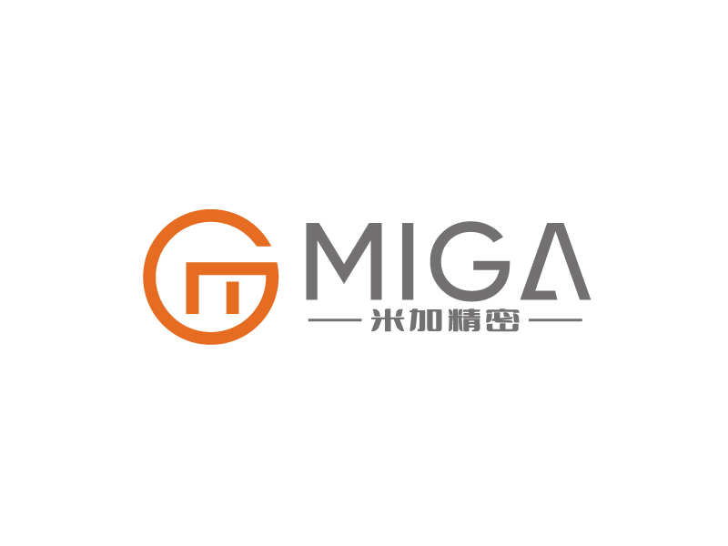 张俊的深圳市米加精密科技有限公司logo设计