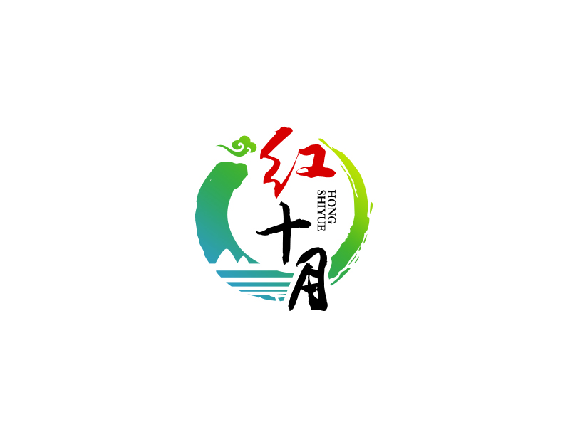 马丞的红十月logo设计