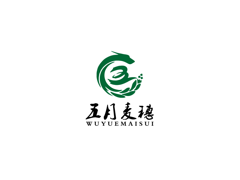 秦光华的五月麦穗logo设计