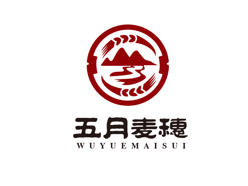 朱红娟的五月麦穗logo设计