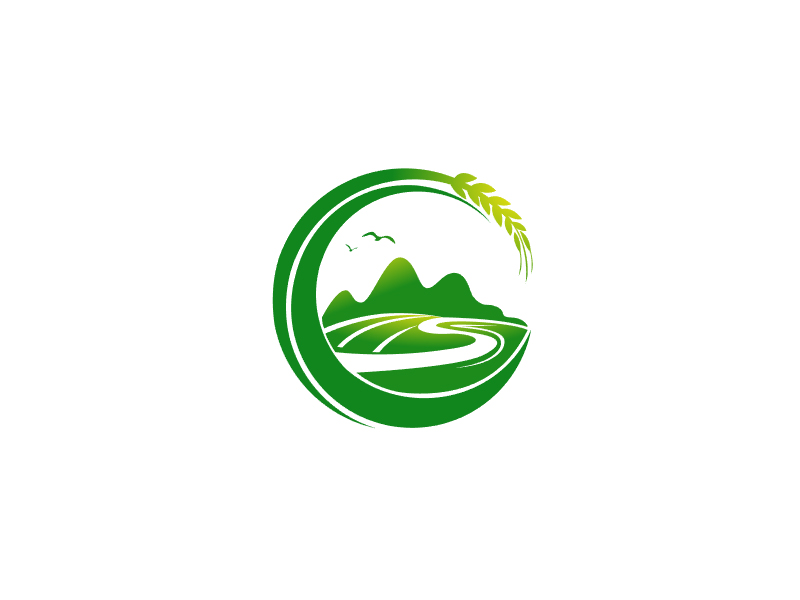 五月麦穗logo设计