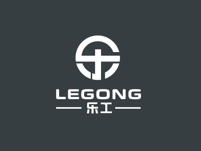 李杰的乐工logo设计