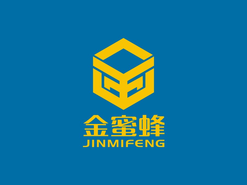 李泉辉的金蜜蜂建筑劳务logo设计