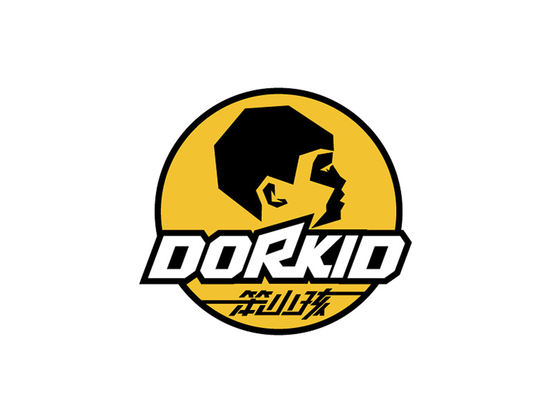 李胜利的Dorkid/笨小孩logo设计