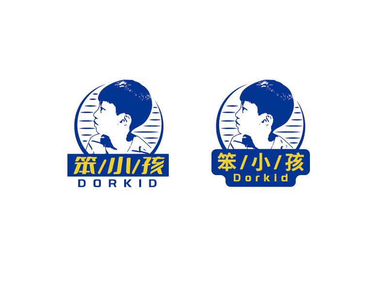 李宁的Dorkid/笨小孩logo设计