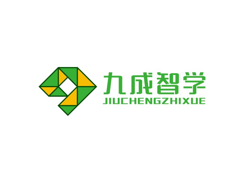 九成智学logo设计