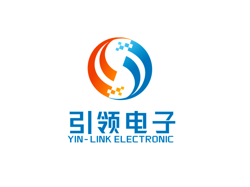 李杰的引领电子/Yin-Link Electroniclogo设计