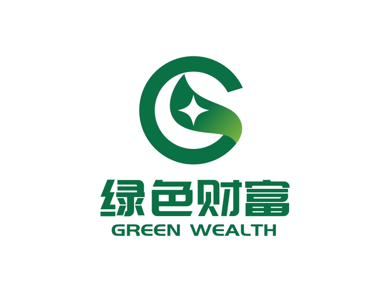 林思源的绿色财富 金融服务定制LOGO设计logo设计