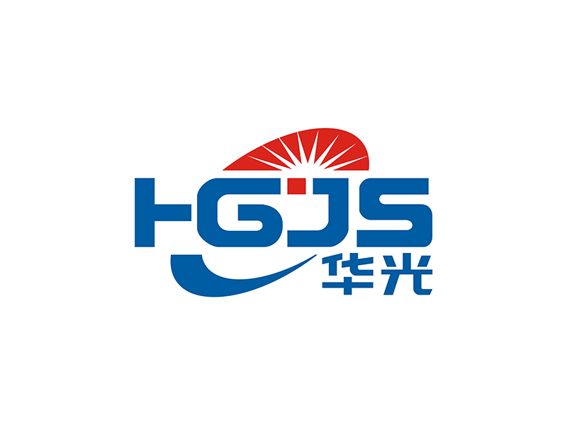 周都响的华光新材料技术有限公司（半圆）（HGJS）logo设计